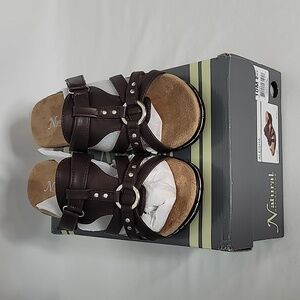 Natural Reflections NIB Aleisha Brown Strappy Sandal